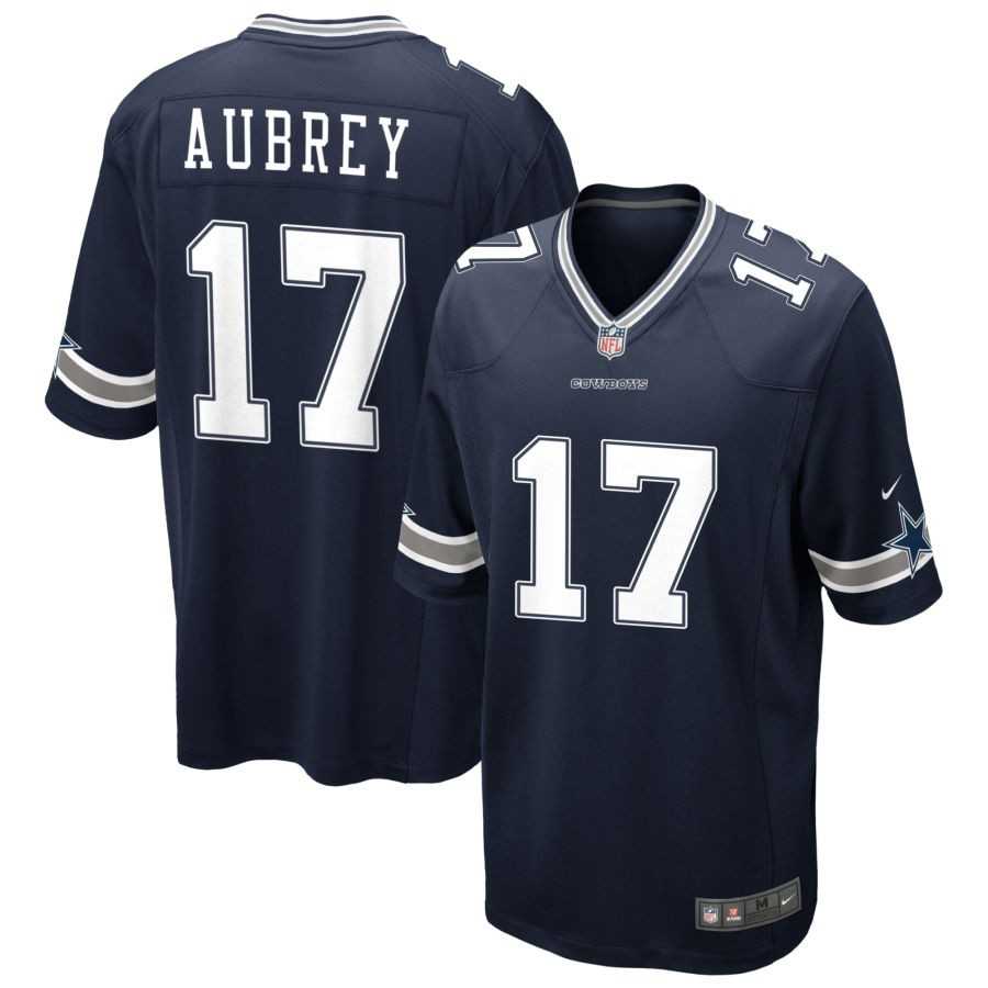 Men & Women & Youth Dallas Cowboys #17 Brandon Aubrey Limited Navy Vapor Untouchable Jersey